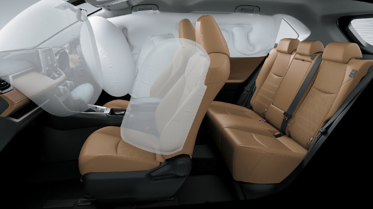 Seven SRS Airbags