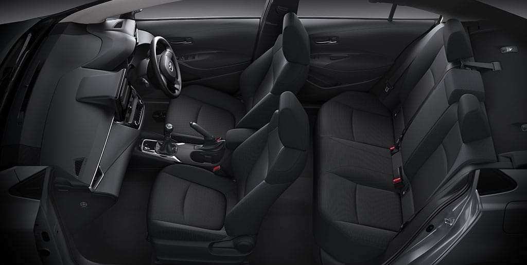 The spaciousness and high-quality furnishings envelop all passengers in comfort
