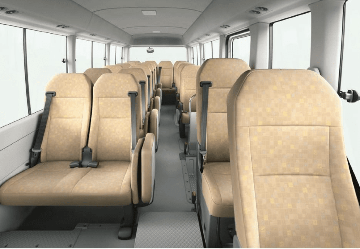 Spacious interior