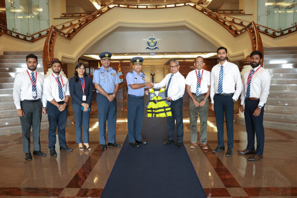 Supporting Our Frontline Heroes: Toyota Lanka Assists Sri Lanka Air Force with Life Jacket Donation