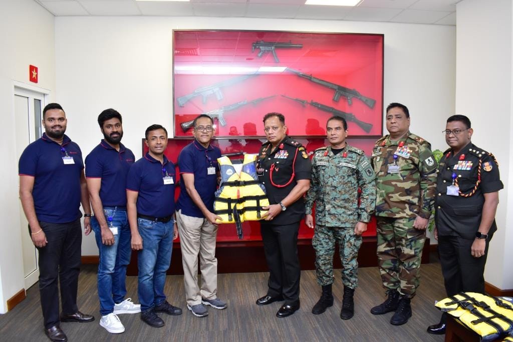 Toyota Lanka Donates Life Jackets to Sri Lanka Army for Flood Rescue Operations