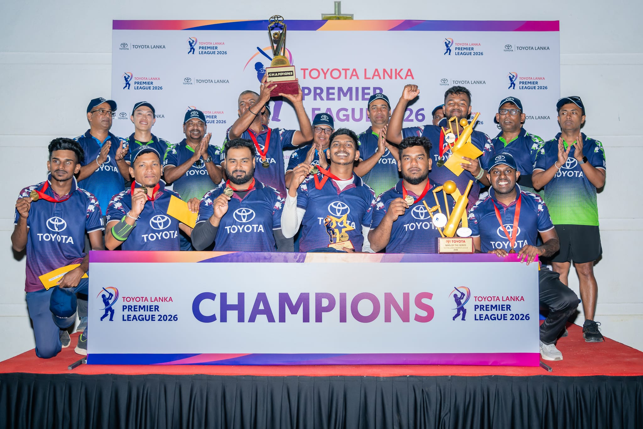 1200+ Employees | 20+ Branches | 36 Teams | One Championship Toyota Lanka Premier League 2026