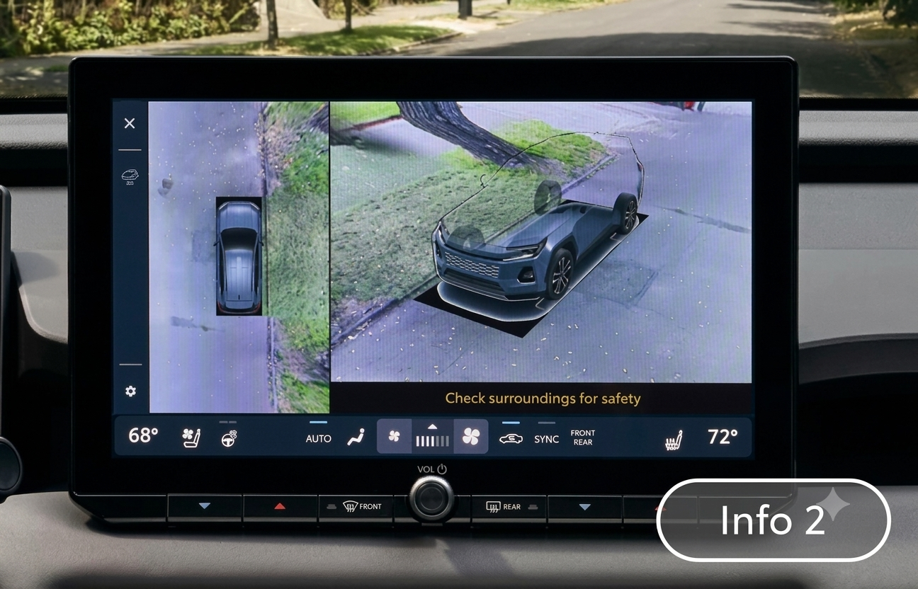 Panoramic View Monitor With 3D View