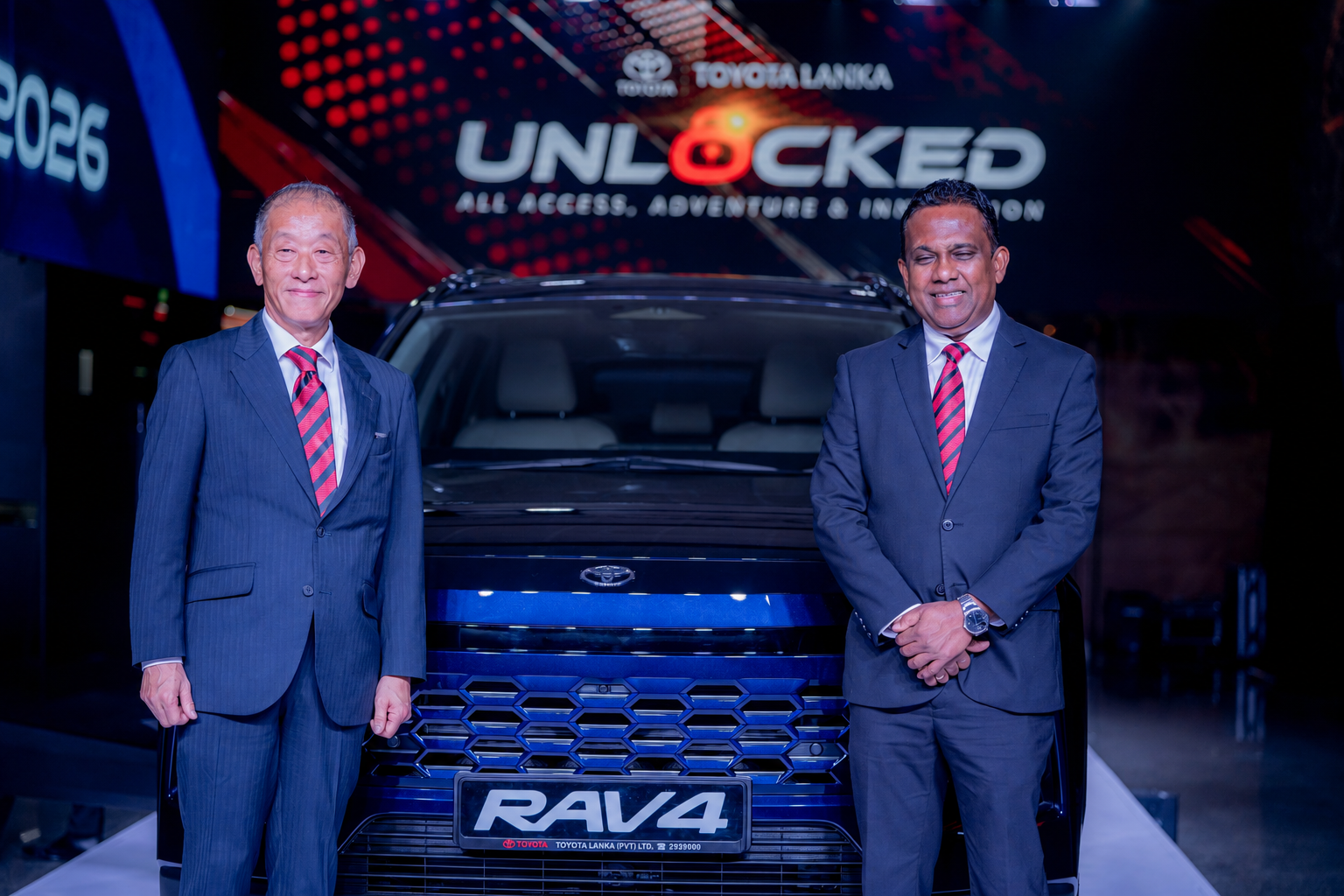 For the First Time in Sri Lanka: Toyota Lanka Unveils the All-New Hilux and RAV4