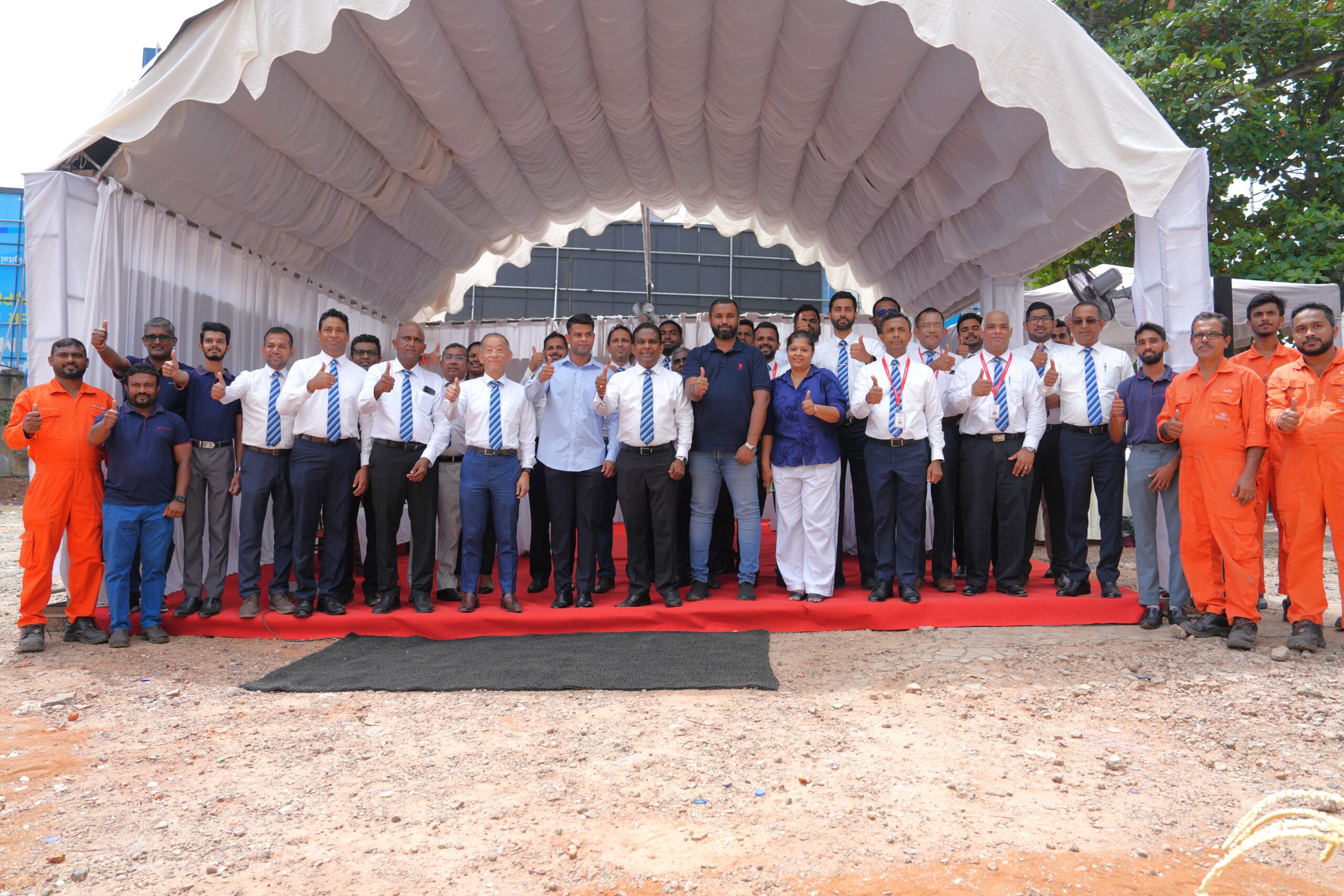 Toyota Lanka Breaks Ground on Its Upcoming Colombo Facility