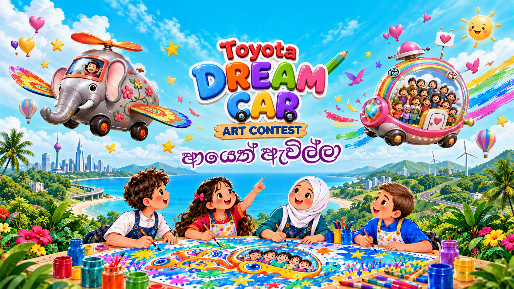 The Toyota Dream Car is back, giving young imaginations a world without limits